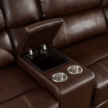 Jessi - Sectional - Brown
