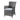 Tashelle - 3 Piece Patio Bistro Set - Gray Fabric & Gray Wicker