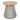 Earthstar - Outdoor Stool - Gray