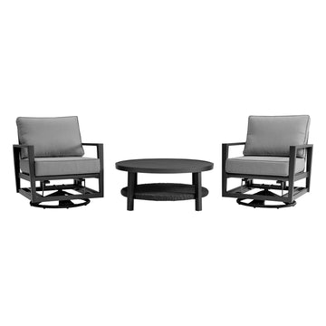 Cayman - Aluminum Outdoor Seating Set With Cushion