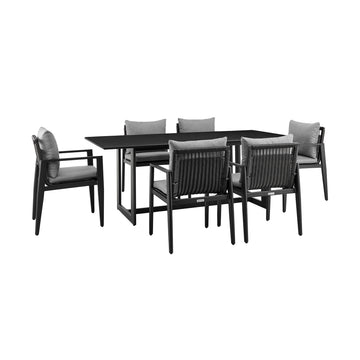 Cayman - Outdoor Patio Dining Table Set With Cushions
