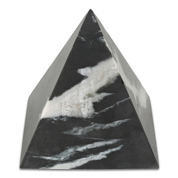 Alma - Pyramid Tabletop Accent - Black