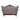 Benbek - Loveseat With 3 Pillows - Fabric & Antique Oak