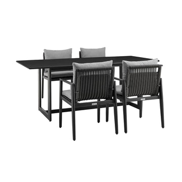 Cayman - Outdoor Patio Dining Table Set With Cushions