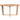 Natural Teak - 56" Round Dining Table - Light Brown