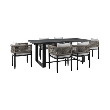 Alegria - Outdoor Patio Dining Table Set With Cushions