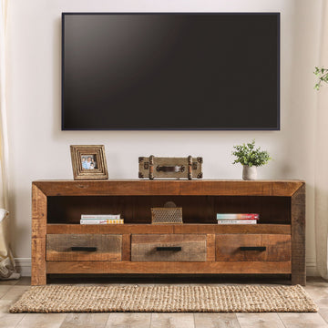 Galanthus - Media Console - Weathered Natural Tone