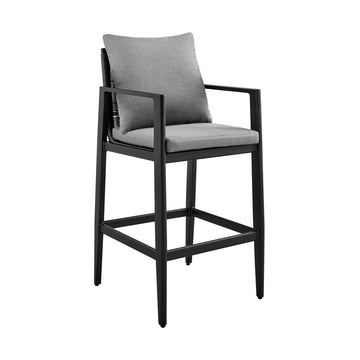 Cayman - Outdoor Patio Bar Stool With Cushions