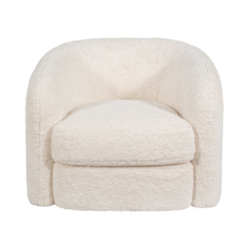 Roundback, Accent Chair - Ivory