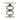 24" Dephine Link Table - Gold