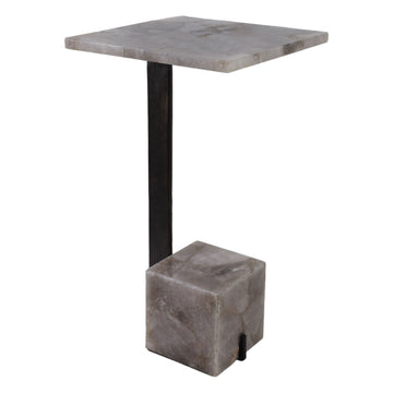 Rolla Smokey Quartz Large Cocktail Table - Bronze