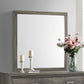 Wright - Dresser Mirror - Brown Oak