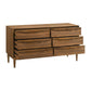 Artemio - 6 Drawer Wooden Dresser