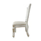 Vendom - Side Chair (Set of 2) - PU & Antique Pearl Finish