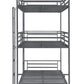 Maynard - Metal Twin Triple Bunk Bed - Gunmetal