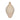 19" Wallace Large Glass Vase - Cream