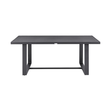 Menorca - Outdoor Patio Dining Table - Aluminum