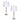 Crystal 27" Table Lamps (Set of 2) - Silver