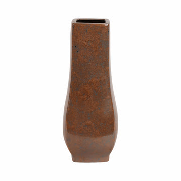 Gresham Large Ceramic Vase 17" - Light Brown