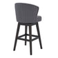 Brandy - Swivel Wood Bar Stool