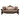 Mehadi - Sofa With 8 Pillows - Velvet & Walnut