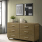 Amsbury - 6-Drawer Dresser Cabinet - Nutmeg