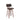 Pico - Swivel Walnut Wood Faux Leather Stool