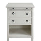 Halim - Accent Table - Antique White Finish