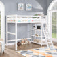 Anica - 3-Shelf Wood Loft Bed