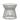 Miami - End Table With Honed Carrara Marble Top - Frost