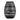 Ceramic 8" Tribal Vase - Black/White