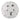 12" Flower Cut-Out Garden Orb - White