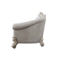 Vendom II - Sofa - Two Tone Ivory Fabric & Antique Pearl Finish