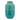 Metal Urn Vase 12" - Green