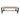 Hawthorn - Small Bench - Black