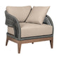 Orbit - Outdoor Patio Chair - Weathered Eucalyptus / Taupe