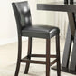 Alberton - Leatherette Upholstered Bar Chair (Set of 2) - Black