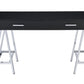 Coleen - Desk - Black High Gloss & Chrome