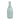 Glass 15" Mosaic Vase - Blue