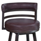 Madrid - Swivel Bar Stool - Auburn Bay