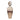 Glass 27" Vase Metal Swirl Topper - 2-Tone Bronze