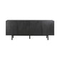 Holland - 4 Door Sideboard Buffet - Black Brushed Oak