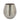 Glass Metallic Vase 6" - Silver