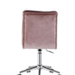 Aestris - Office Chair - Pink Velvet