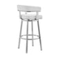 Lorin - Stainless Steel Swivel Bar Stool