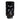 13" Hennie Large Glass Vase - Black / White