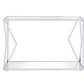 Virtue - Sofa Table - Clear Glass & Chrome Finish