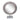 Metal Hammered Mirror On Stand 21" - Silver