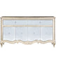 Esteban - Server - Mirrored & Antique Champagne Finish