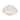 22" Scallop Shell Decor - White